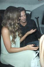 KATE BECKINSALE Arrives at Chiltern Firehouse in London