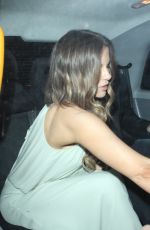 KATE BECKINSALE Arrives at Chiltern Firehouse in London