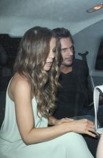 KATE BECKINSALE Arrives at Chiltern Firehouse in London