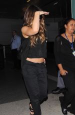 KATE BECKINSALE Arrives at LAX Airport in Los Angeles