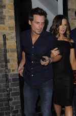 KATE BECKINSALE Leaves Chiltern Firehouse in London 2907
