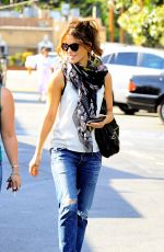 KATE BECKINSALE Out and About in Brentwood 1807