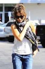 KATE BECKINSALE Out and About in Brentwood 1807