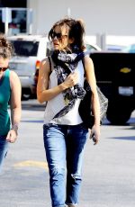 KATE BECKINSALE Out and About in Brentwood 1807