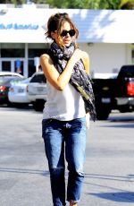 KATE BECKINSALE Out and About in Brentwood 1807
