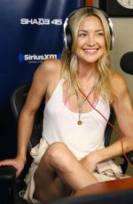 KATE HUDSON at SiriusXM Studios in New York