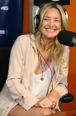 KATE HUDSON at SiriusXM Studios in New York