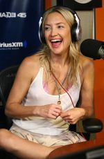 KATE HUDSON at SiriusXM Studios in New York