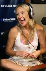 KATE HUDSON at SiriusXM Studios in New York