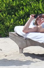 KATE UPTON in Bikini at a Beach in Mexico