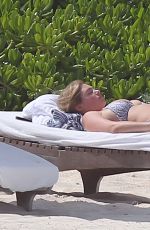 KATE UPTON in Bikini at a Beach in Mexico