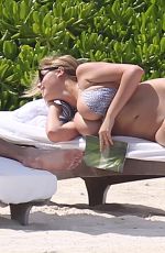 KATE UPTON in Bikini at a Beach in Mexico