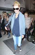 KATHERINE HEIGL Arrives at LAX Airport in Los Angeles