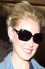 KATHERINE HEIGL Arrives at LAX Airport in Los Angeles