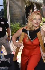 KATHERYN WINNICK on the Set with Vikings Interactive Experience