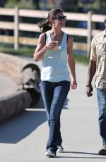 KATIE HOLMES on the Set of Woman in Gold in Los Angeles