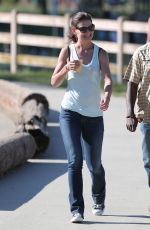 KATIE HOLMES on the Set of Woman in Gold in Los Angeles