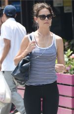 KATIE HOLMES Out and About in New York 3006