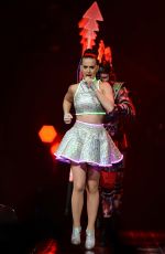 KATY PERRY Performs at Prismatic Tour in New York