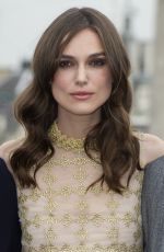KEIRA KNIGHTLEY at Begin Again Photocall in London