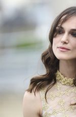 KEIRA KNIGHTLEY at Begin Again Photocall in London