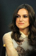KEIRA KNIGHTLEY at Regent Street Apple Store in London