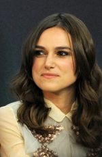 KEIRA KNIGHTLEY at Regent Street Apple Store in London