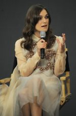 KEIRA KNIGHTLEY at Regent Street Apple Store in London