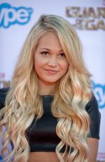 kelli berglund - premiere of marvel