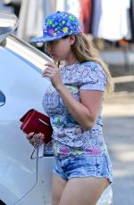 KELLY BROOK in Shorts Out Shopping in West Hollywood