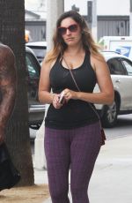 KELLY BROOK Out Shopping in West Hollywood