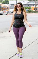 KELLY BROOK Out Shopping in West Hollywood
