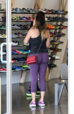 KELLY BROOK Out Shopping in West Hollywood
