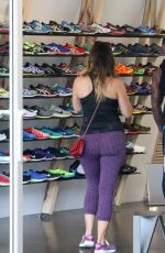 KELLY BROOK Out Shopping in West Hollywood