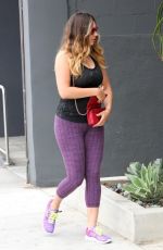 KELLY BROOK Out Shopping in West Hollywood