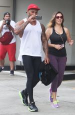 KELLY NROOK Leaves a Gym in West Hollywood