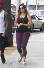 KELLY NROOK Leaves a Gym in West Hollywood