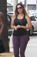 KELLY NROOK Leaves a Gym in West Hollywood