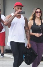 KELLY NROOK Leaves a Gym in West Hollywood