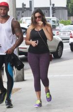 KELLY NROOK Leaves a Gym in West Hollywood
