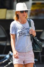 KELLY RIPA in Shorts Out and About in New York