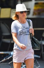 KELLY RIPA in Shorts Out and About in New York