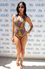 KENDA PEREZ at UFC Pool Party in Las Vegas