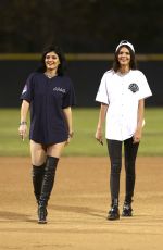 KENDALL and KYLIE JENNER at Chris Brown and Quincy Kick