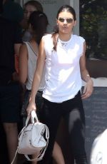 KENDALL JENNER Out Shopping at Fred Segal in West Hollywood