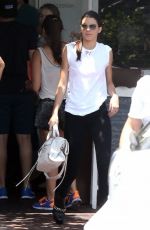 KENDALL JENNER Out Shopping at Fred Segal in West Hollywood