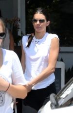 KENDALL JENNER Out Shopping at Fred Segal in West Hollywood