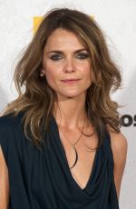 KERI RUSSEL at Dawn of the Planet of the Apes Premiere in Madrid