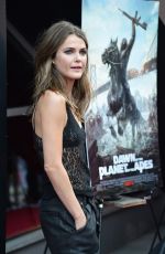 KERI RUSSELL at Dawn of the Planet of the Apes Premiere in New York
