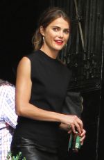KERI RUSSELL Leaves Her Home in Brooklyn